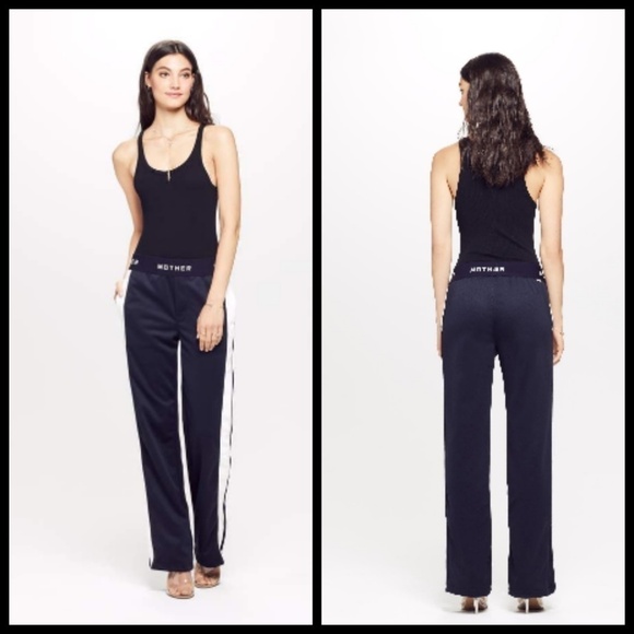 💕MOTHER💕 Quickie Zip-It Greaser Track Pants XS - Picture 4 of 8